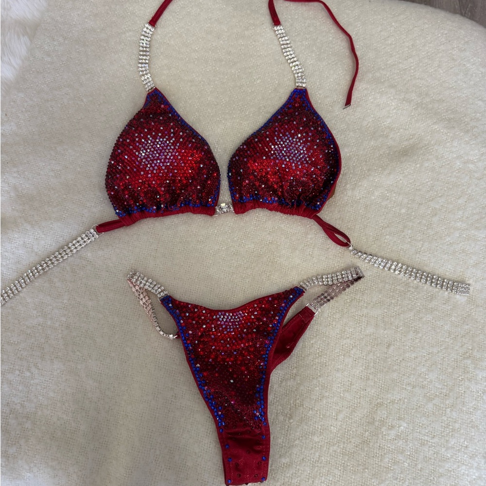 Red Angel Competition Bikini Suit